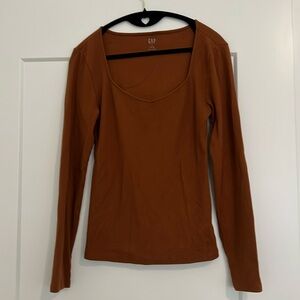 Gap Long Sleeve Rib Tee